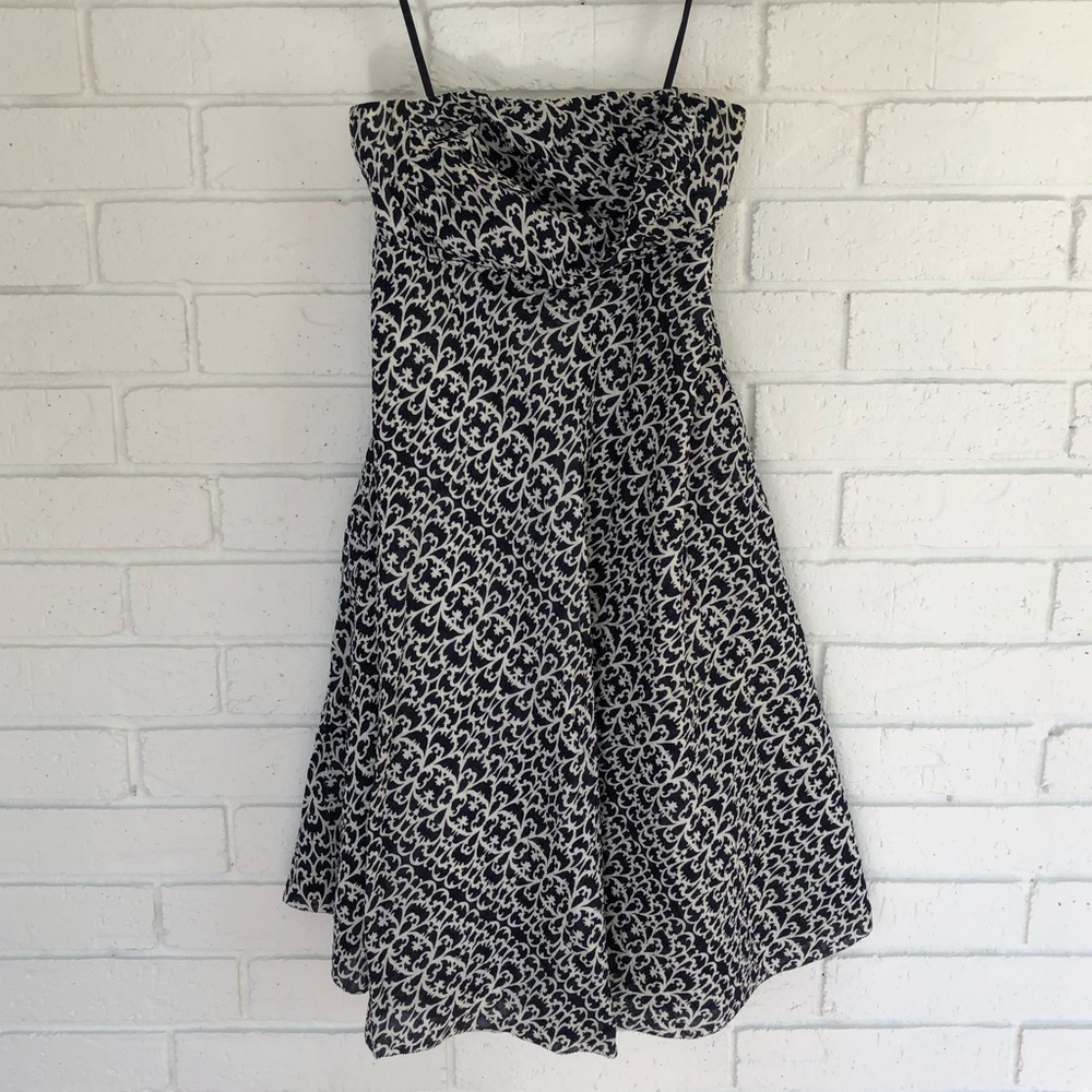 Strapless J. Crew dress